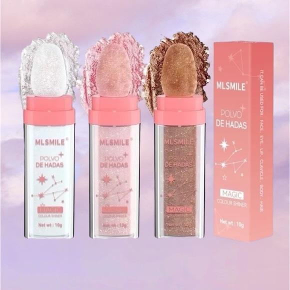 Highlighter Shimmer Stick Compact Shading Powder Multipurpose For Full Bod Use - Picture 6 of 10